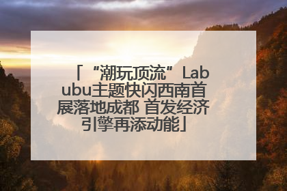 “潮玩顶流”Labubu主题快闪西南首展落地成都 首发经济引擎再添动能