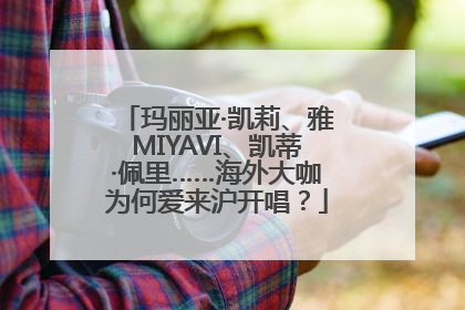 玛丽亚·凯莉、雅MIYAVI、凯蒂·佩里……海外大咖为何爱来沪开唱？