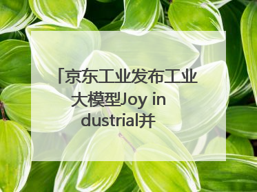 京东工业发布工业大模型Joy industrial并启动上海“链动众城 万亿降本”计划