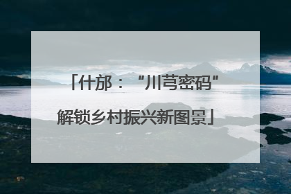 什邡：“川芎密码”解锁乡村振兴新图景