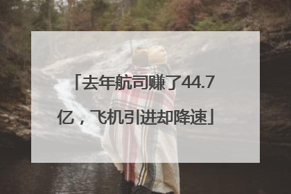 去年航司赚了44.7亿，飞机引进却降速