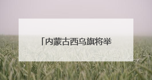 内蒙古西乌旗将举办第三届草原99号公路音乐那达慕