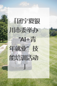 团宁夏银川市委举办“AI+青年就业”技能培训活动
