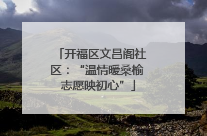 开福区文昌阁社区：“温情暖桑榆 志愿映初心”