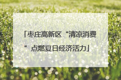 枣庄高新区“清凉消费”点燃夏日经济活力