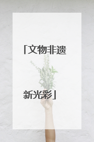 文物非遗新光彩