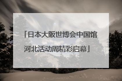 日本大阪世博会中国馆河北活动周精彩启幕