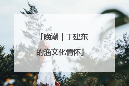 晚潮｜丁建东的渔文化情怀