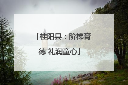 桂阳县：阶梯育德 礼润童心