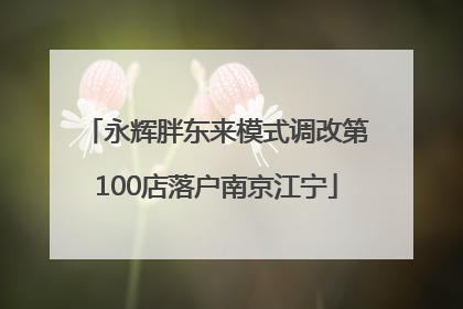 永辉胖东来模式调改第100店落户南京江宁