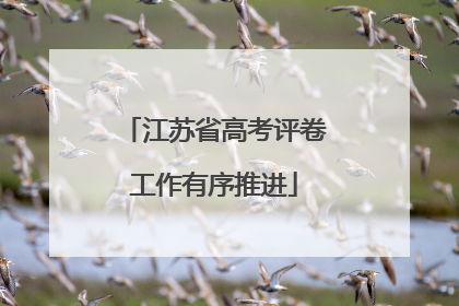 江苏省高考评卷工作有序推进