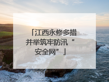 江西永修多措并举筑牢防汛“安全网”