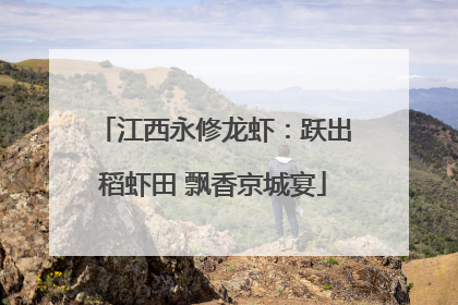 江西永修龙虾：跃出稻虾田 飘香京城宴