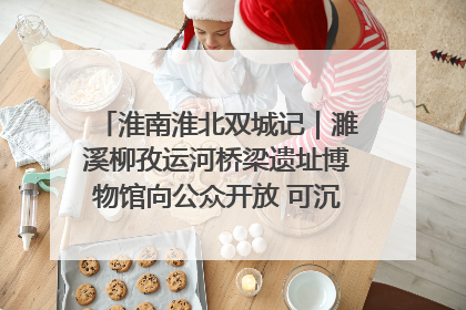 淮南淮北双城记｜濉溪柳孜运河桥梁遗址博物馆向公众开放 可沉浸式触摸历史