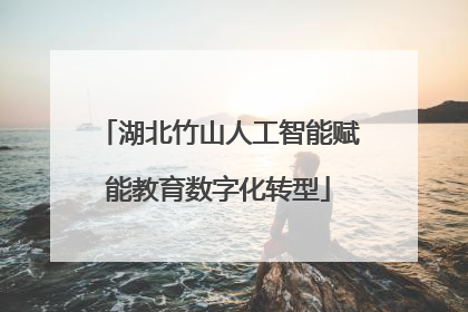 湖北竹山人工智能赋能教育数字化转型