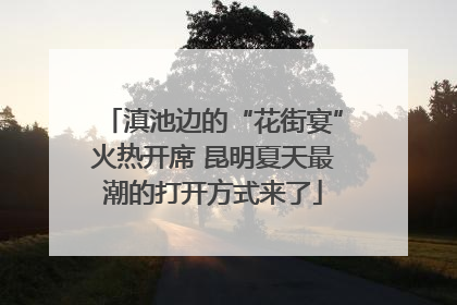 滇池边的“花街宴”火热开席 昆明夏天最潮的打开方式来了