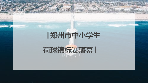 郑州市中小学生荷球锦标赛落幕
