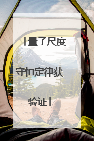 量子尺度守恒定律获验证