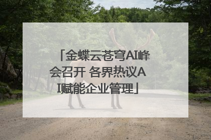 金蝶云苍穹AI峰会召开 各界热议AI赋能企业管理