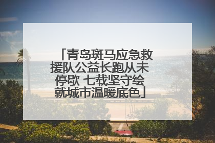 青岛斑马应急救援队公益长跑从未停歇 七载坚守绘就城市温暖底色