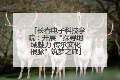 长春电子科技学院：开展“探寻地域魅力 传承文化根脉”筑梦之旅
