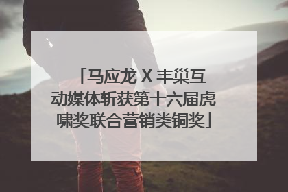 马应龙 X 丰巢互动媒体斩获第十六届虎啸奖联合营销类铜奖