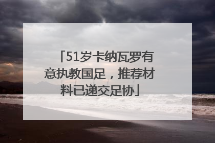 51岁卡纳瓦罗有意执教国足，推荐材料已递交足协