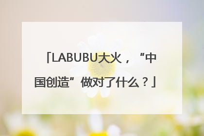 LABUBU大火，“中国创造”做对了什么？
